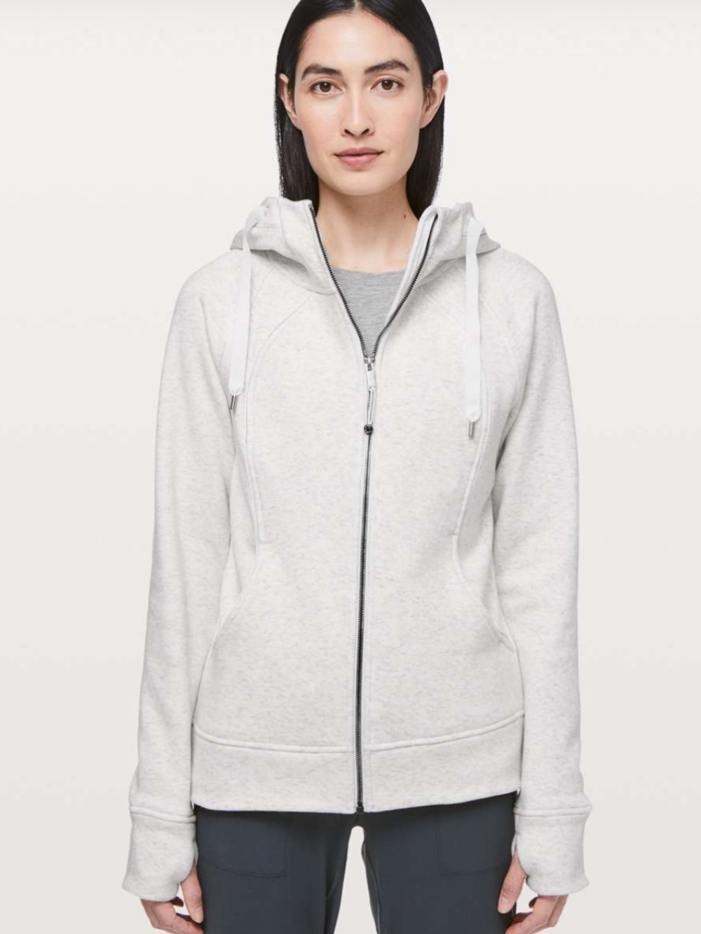Lululemon Scuba Hoodie *Plush
Heathered White / White
